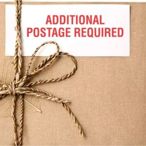 Additional postage for bundles that weigh over 5 lbs